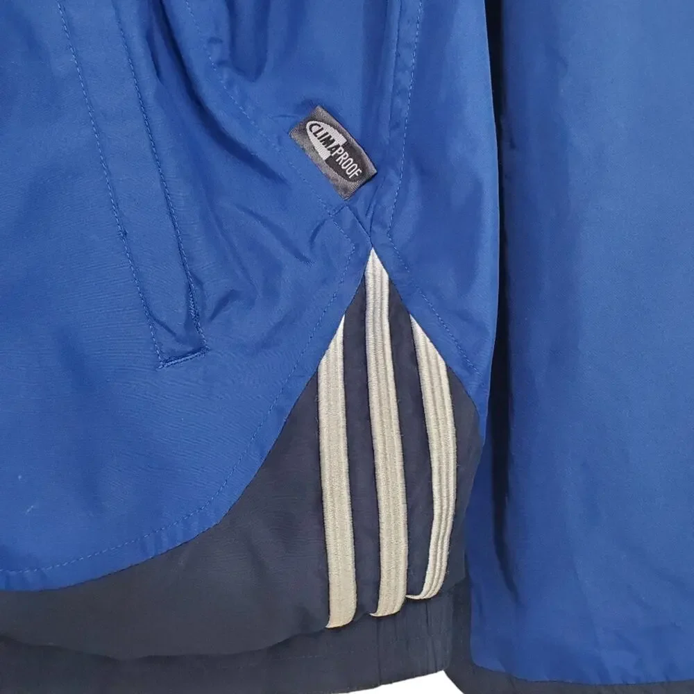 Adidas | Y2K Era Early 2000s Oversized Zip Up Climaproof Windbreaker Jacket